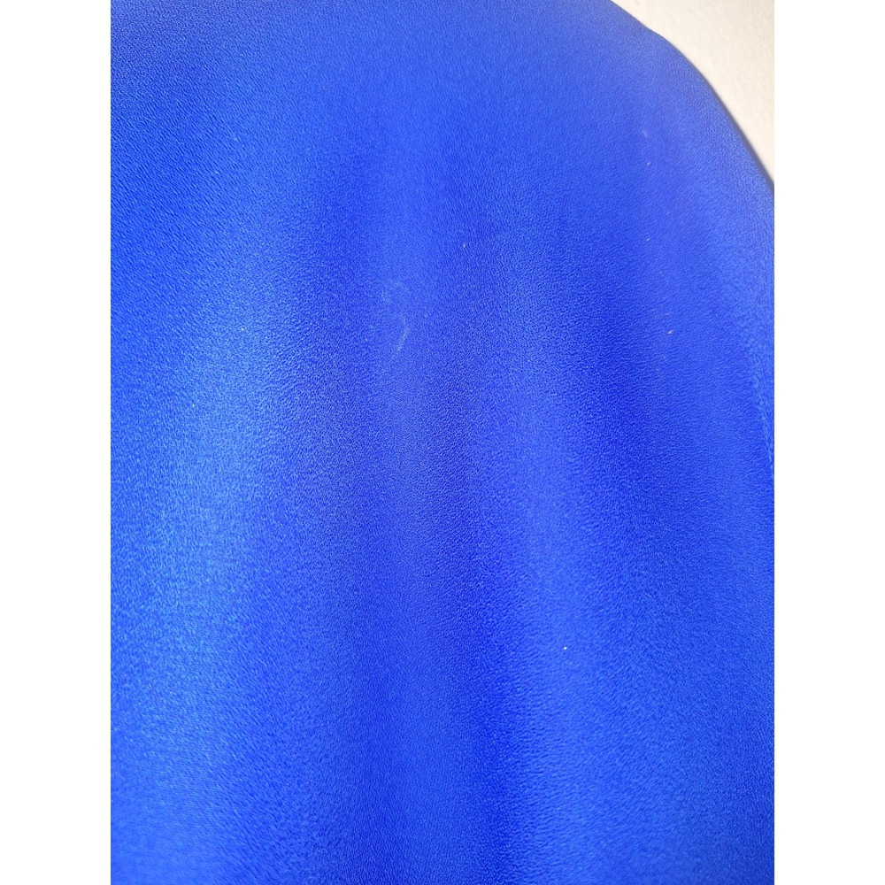 Drapers & Damon's Petites Royal Blue Cropped Flowy 18P‎ Blouse Top Careerwear - Picture 7 of 7